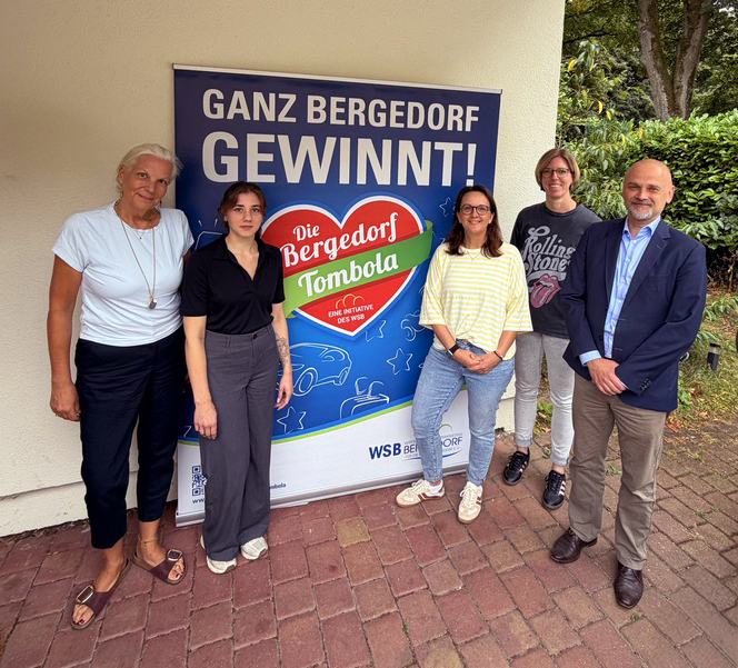 De elbkinner helpen eV. wird von der WSB Tombola unterstützt.