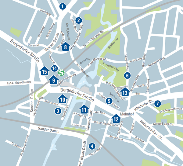 Parkplan Bergedorf